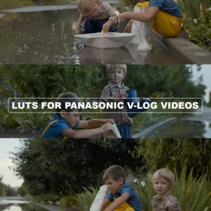 Panasonic V-Log LUTs: Cinematic Color Grading